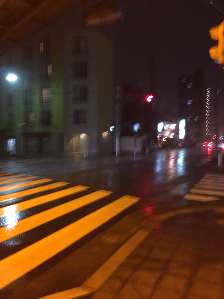 すごい雨